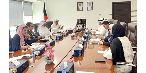 مدير عام ذوي الإعاقة التقت رئيس وأعضاء الجمعية الكويتية للمهرجانات
