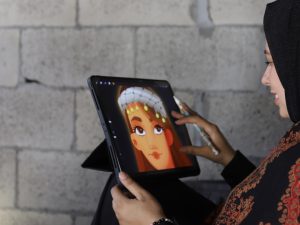 نعي رسامة تشكيلية فلسطينية استشهدت رافضة النزوح من شمال غزة