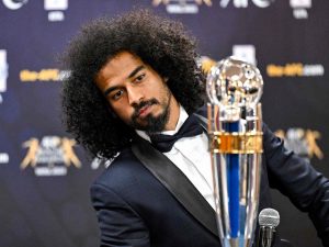 القطري عفيف أفضل لاعب آسيوي للمرة الثانية وسون يتفوق على طارمي