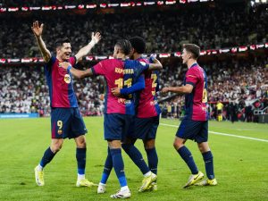 هجوم برشلونة الفتاك الأقوى في أوروبا بجميع البطولات