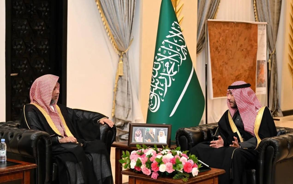 سعود بن نهار يلتقي رئيس هيئة الأمر بالمعروف والنهي عن المنكر بالطائف