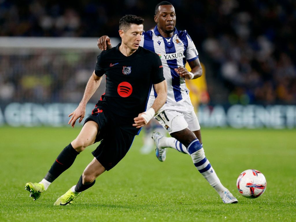 موعد مباراة برشلونة ضد ريال سوسيداد في الدوري الإسباني والقنوات الناقلة