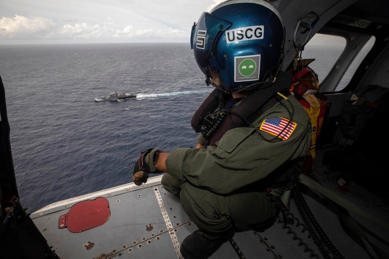 سفن أمريكية وفليبينية في تدريبات بموقع آخر ببحر جنوب الصين