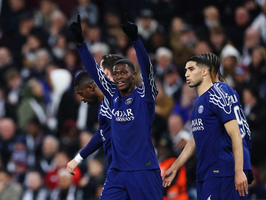 سان جيرمان يعادل رقما لريال مدريد في دوري أبطال أوروبا