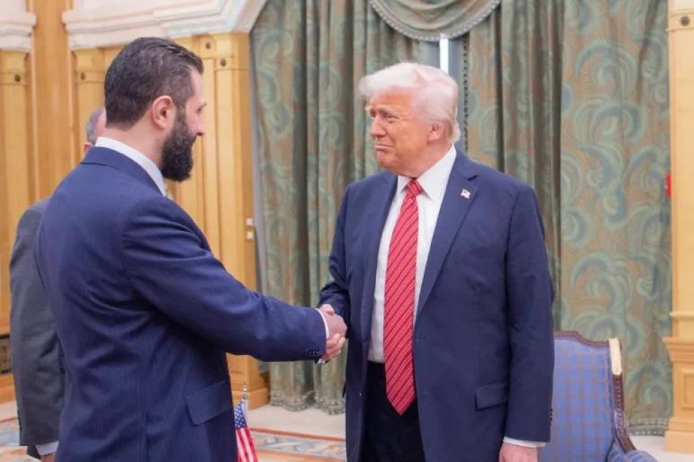 بماذا علق الرئيس الأمريكي على لقاء الشرع؟