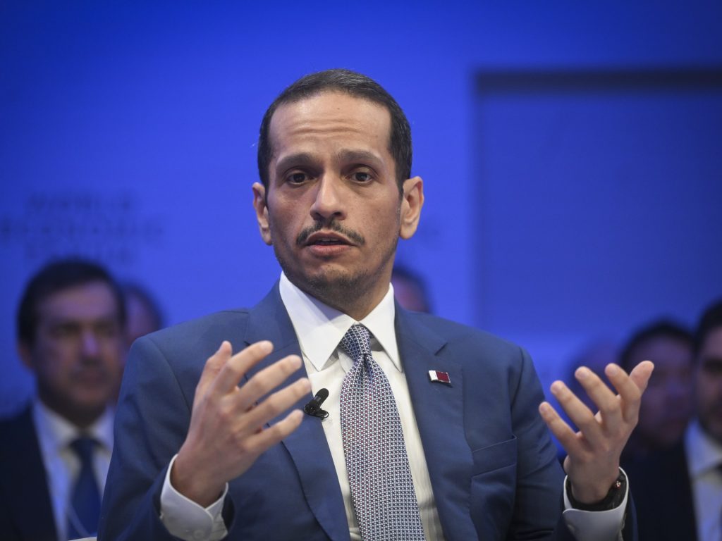 رئيس وزراء قطر: تحدثنا مع الإسرائيليين وواشنطن لإدخال المساعدات لغزة