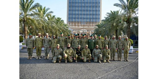 المعاون للعمليات والتدريب هنأ المنتسبين بوزارة الإعلام بمناسبة العيد