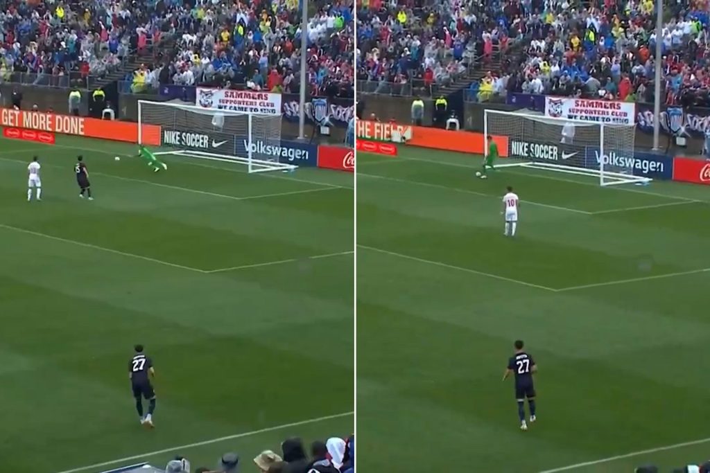 شاهد.. التركي غولر يسجل أغرب هدف في مسيرته