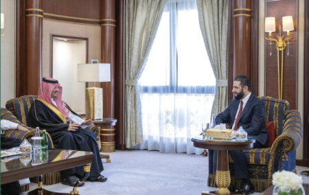 وزير الداخلية يلتقي الرئيس السوري