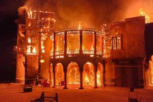 سوريا.. حريق يلتهم موقع تصوير مسلسل “النويلاتي” والخسائر تتجاوز مليون دولار