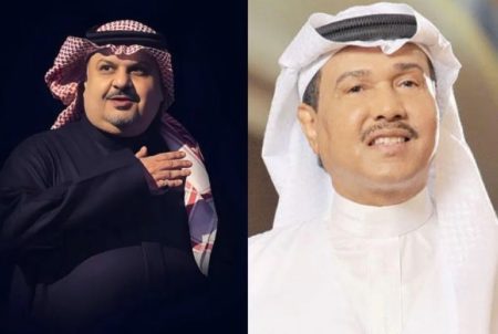 «اللون الأسود» يجمع «فنان العرب» بعبدالرحمن بن مساعد