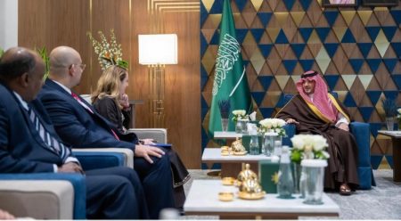 وزير الداخلية يستقبل المدير العام للمنظمة الدولية للهجرة