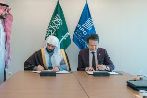 وزير العدل يلتقي مدير المنظمة العالمية للملكية الفكرية ويوقّعان مذكرة تفاهم لتعزيز التعاون المشترك