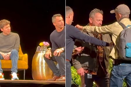 شاهد رجل يقاطع “سام ألتمان” على المسرح ليسلمه أمر المحكمة | تكنولوجيا