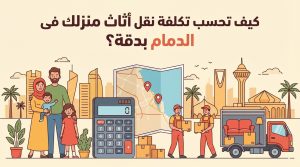 كيف تحسب تكلفة نقل أثاث منزلك فى الدمام بدقة؟