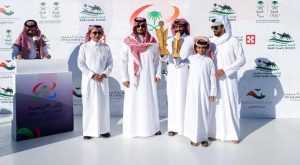 الأمير عبدالله بن فهد يكرّم أبطال "الأولمبية السعودية" للهجن