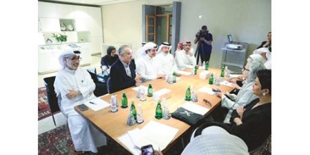 المطيري اطلع على مشاريع «الوطني للثقافة» الإنشائية