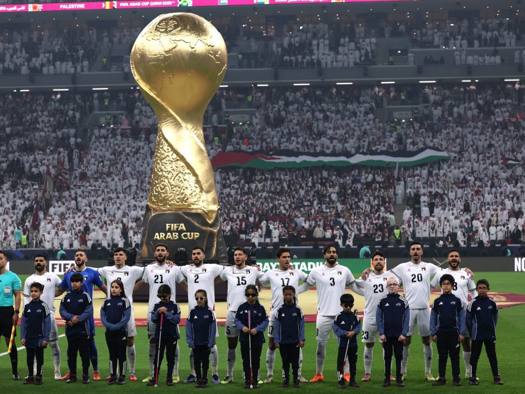لاعبو منتخب فلسطين.. قلوب تنبض بالوطن وكلمات تفيض بمشاعر شعب