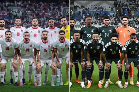 موعد مباراة الأردن ضد السعودية في نصف نهائي كأس العرب والتشكيلتان المتوقعتان والقنوات المفتوحة الناقلة للبث المباشر