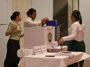 بدء التصويت في الجولة الأخيرة من انتخابات ميانمار