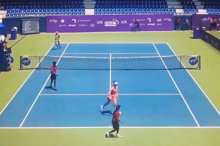 شاهد: أسراب نحل تثير الذعر في بطولة بنغالور للتنس