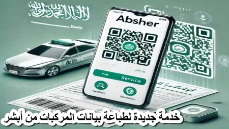 طريقة الاستعلام عن بيانات المركبات في أبشر